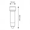 ENTAC 5 LED Sleutelhanger-zaklamp Zwart