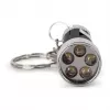ENTAC 5 LED Sleutelhanger-zaklamp Zwart