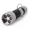 ENTAC 5 LED Sleutelhanger-zaklamp Zwart