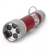 ENTAC 5 LED Sleutelhanger-zaklamp Rood