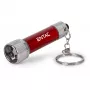 ENTAC 5 LED Sleutelhanger-zaklamp Rood