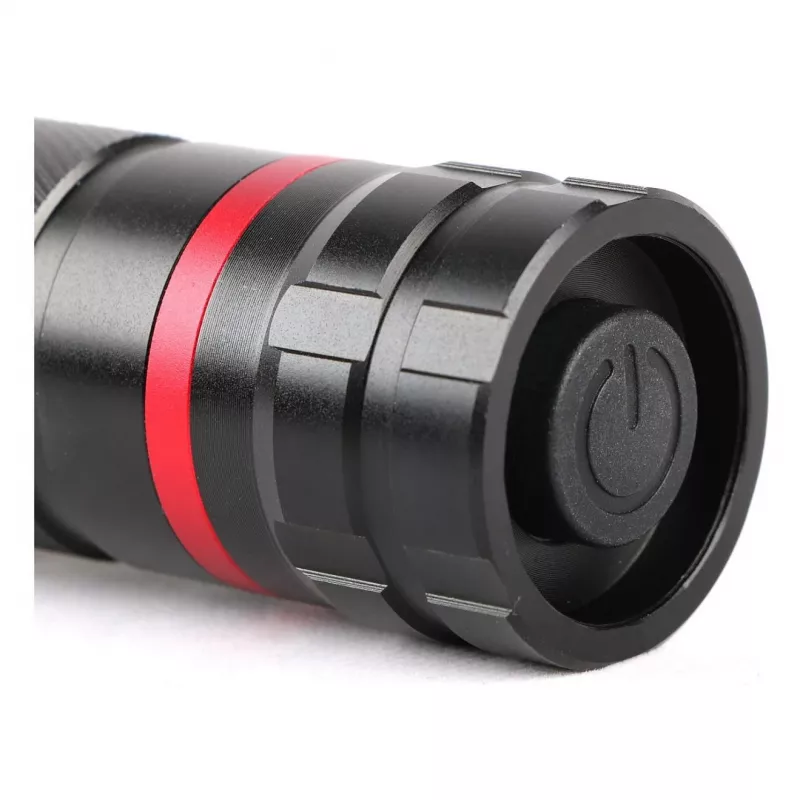 ENTAC EFL-ZOOM-5W-ALU Zoomable LED-zaklamp 350 lumen zwart
