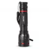 ENTAC EFL-ZOOM-5W-ALU Zoomable LED-zaklamp 350 lumen zwart