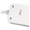 ENTAC stekkerdoos 4-voudig met 1x USB-A & 1x USB-C, 1,5 m wit