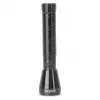 ENTAC 1W LED-zaklamp aluminium zwart AA-batterij