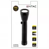 ENTAC 1W LED-zaklamp aluminium zwart AA-batterij