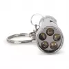 ENTAC 5 LED-sleutelhangerzaklamp zilver