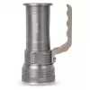 ENTAC 5W T6 LED-zaklamp aluminium 2x18650 incl. netlader