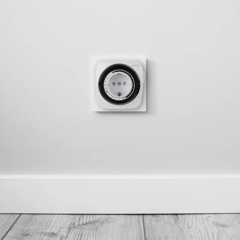 ENTAC mechanische timer mini 24 uur 48 programma's