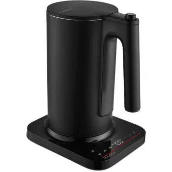 MEDION MD 12106 waterkoker 1,5L 2200W zwart roestvrijstaal warmhoudfunctie