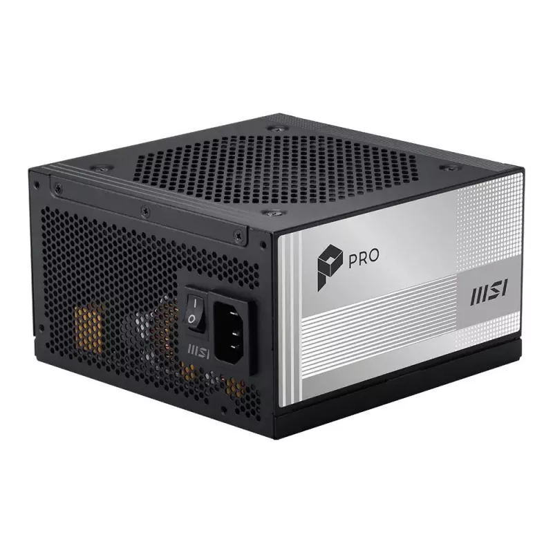 MSI PRO A1000PL PCIE5 1000W 80 PLUS Gold volledig modulair ATX 3.0 voeding