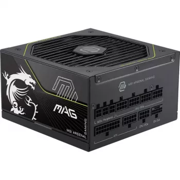MSI MAG A1000PLS PCIE5 1000W 80 PLUS Gold volledig modulair ATX 3.0 voeding