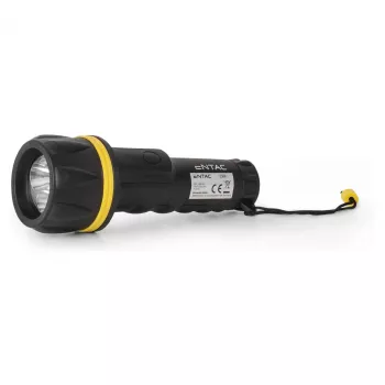 ENTAC EFL-2D-PL zaklamp 2D kunststof zwart