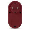 ENTAC stopcontactadapter met 2x USB-A bordeaux