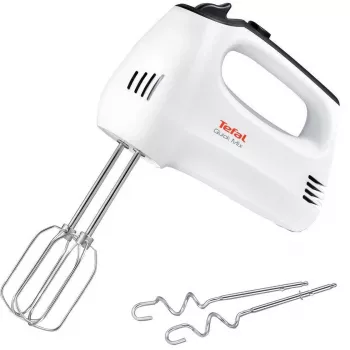 TEFAL HT3101 QuickMix handmixer, 300 W, 5 standen, turbo, wit