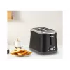 TEFAL toaster TT7208E0 Collection Retro 850 W 2 slots roestvrijstaal zwart
