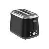 TEFAL toaster TT7208E0 Collection Retro 850 W 2 slots roestvrijstaal zwart