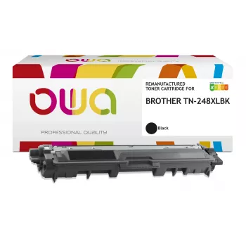 Armor OWA toner compatibel met Brother TN-248XLBK zwart 3.000 pagina's - refurbished