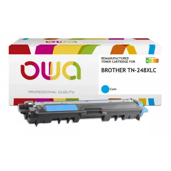 Armor OWA compatibele tonercartridge zwart hoge capaciteit voor Brother TN-248XLBK