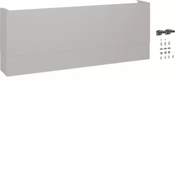 Hager FZ1300TB telescopisch kabelmanagementpaneel voor universZ, hoogte 350-680mm, diepte 205mm, metaalgrijs