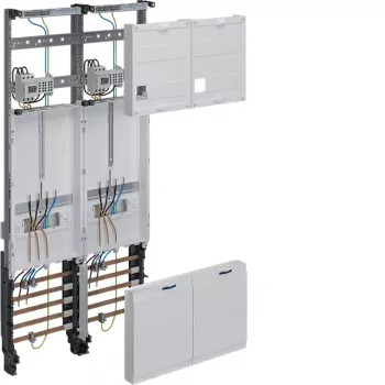 Hager ZK33X3T compleet meterveld 1050mm 2 meterplaatsen 2 verdeelvelden NRW SH MV N-Sachsen
