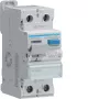 HAGER CDF525D aardlekschakelaar 2P 10kA 25A 30mA type F