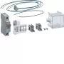 Hager ZY5N1LS meterkast compleetpakket voor meterplaats hoogte 1400mm, 6A