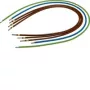 Hager Y892F afgaande kabelboom, Universal Z, 10 mm², 4-ader, 500 mm