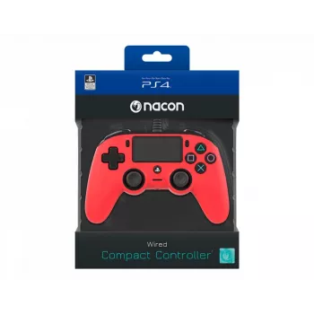 NACON PS4OFCPADRED Gaming compacte controller PS4 rood