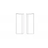 NEXO GMT-FLGM10 - Paar magnetische inzetstukken voor GEO M10 120° openingshoek