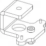 NEXO VNI-CLADAPT plafondmontageadapter voor VNI-serie luidsprekers