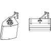 NEXO VNI-WM380 wandbeugel voor P15 luidsprekers 380 mm incl. 2x