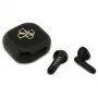 Guess 4G Metal Logo True Wireless Stereo Bluetooth-oordopjes met oplaadcase (zwart)