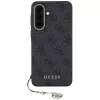 Guess 4G Charm beschermhoes voor Samsung Galaxy A34 5G, zwart