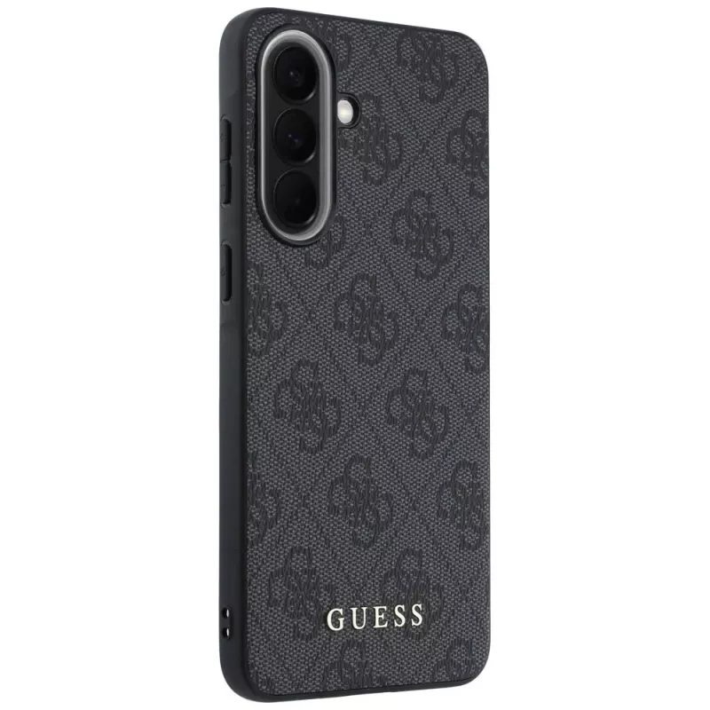 Guess 4G Charm beschermhoes voor Samsung Galaxy A34 5G, zwart