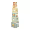 Janod Pure stapelpiramide van hout, 6 delen, vanaf 12 maanden