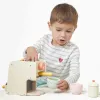 Janod houten espressomachine met accessoires Shiny Grandma 3+