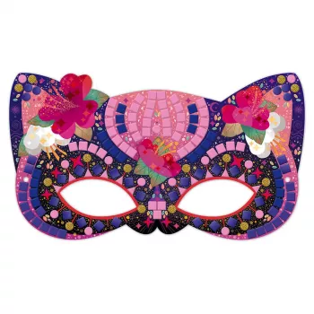 Janod Mozaika Maski mozaïekkunstset - 5 dierenmaskers