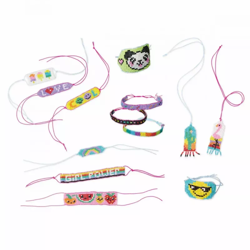 Janod kralenweefgetouw sieraden maken set voor kinderen vanaf 8 jaar