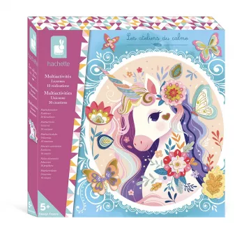 Janod creatieve knutselset 10 eenhoorn decoraties 5+