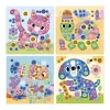 Janod My Arts & Crafts 3+ ronde mozaïeken creatieve set voor 3-jarigen