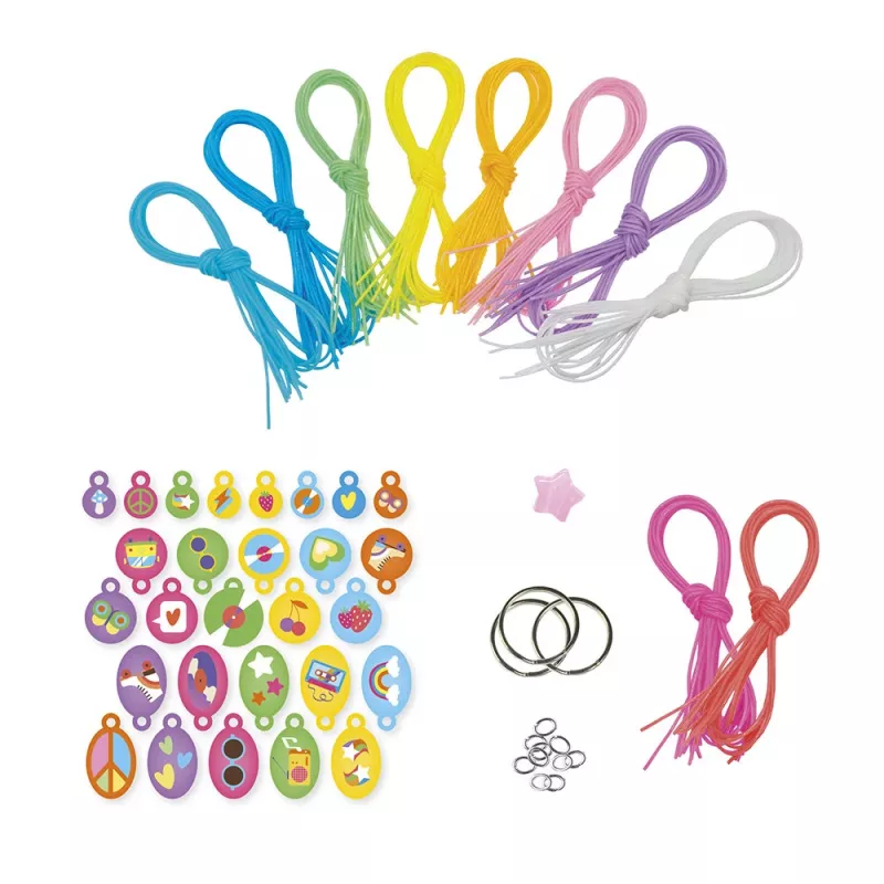 Janod creatieve knutselset Scoubidou filofun ornamenten 7+