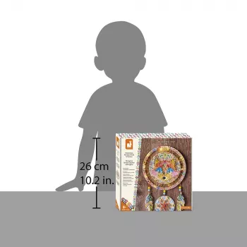 Janod string art glowing dreamcatcher 3D weefset