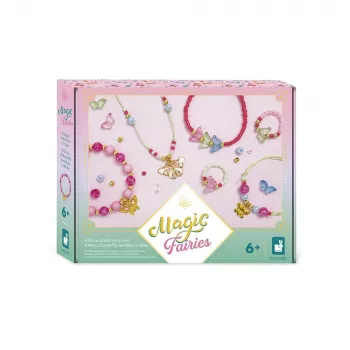 Janod Magic Fairies vlinder sieraden maken set vanaf 6 jaar