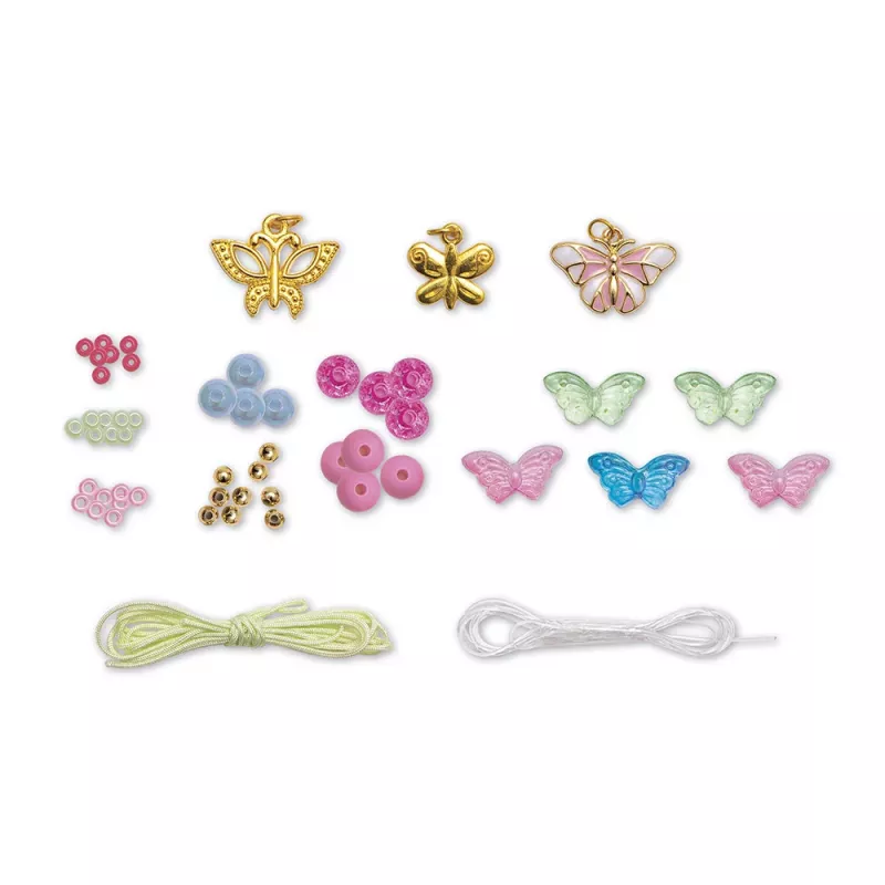Janod Magic Fairies vlinder sieraden maken set vanaf 6 jaar