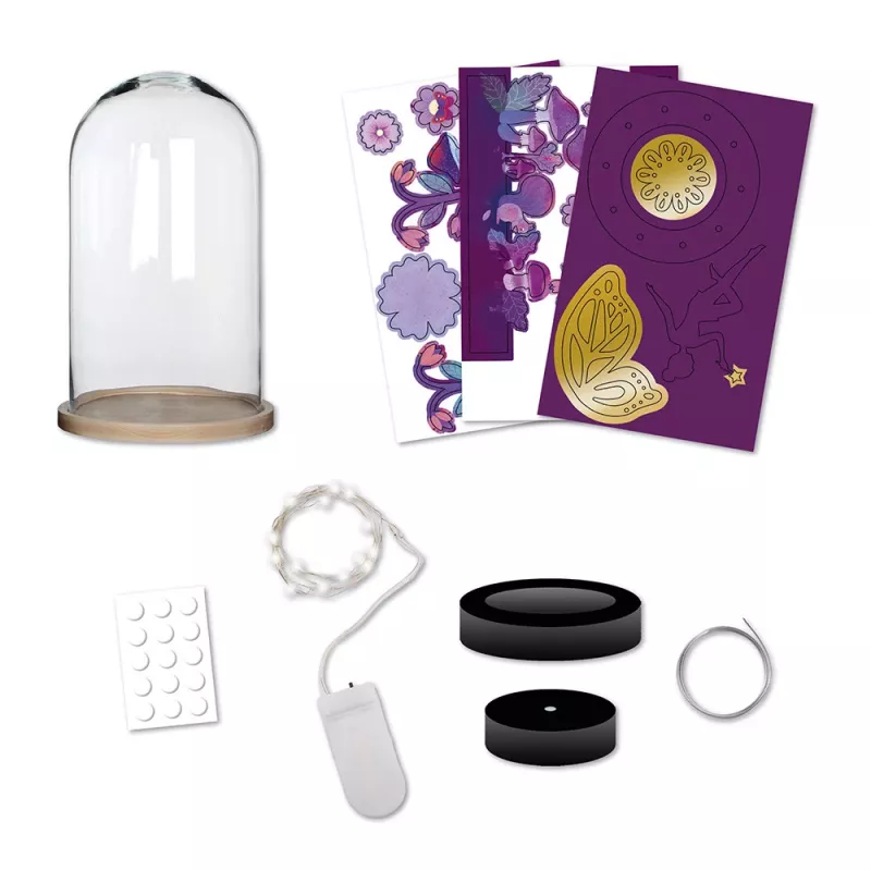 Janod DIY creatieve set betoverende feeën mysterieuze tuin nachtlampje 7+