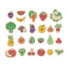 Janod fruit- en groentemagneten, 24-delige set