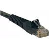 Tripp 25ft Cat6 Gigabit Snagless Molded Patchkabel RJ45 M/M zwart