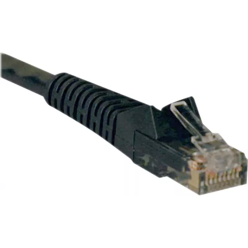 Tripp 25ft Cat6 Gigabit Snagless Molded Patchkabel RJ45 M/M zwart