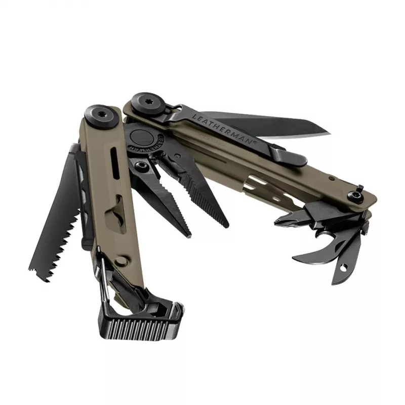Leatherman SIGNAL Multitool Tang, 19 gereedschappen, zwart en tan